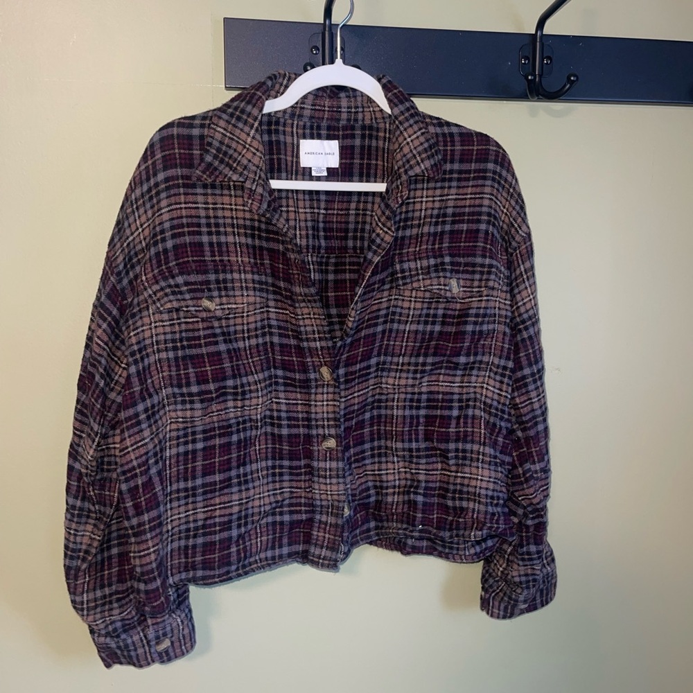 American Eagle Plaid Women's Flannel
